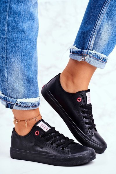 Adidași pentru femei încrucișează blugi negri DD2R4029