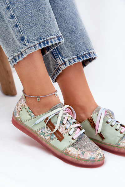 Chaussures Cuir Femme Maciejka 06791-09 Vert Clair