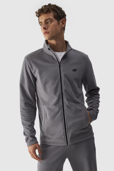 Polar Regular Pour Homme Avec Col Montant 4F Gris 4FWMM00TFLEM289-25S