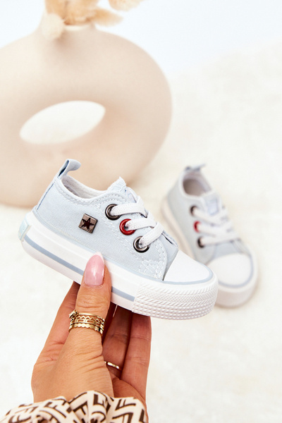 Children's Classic Low Sneakers BIG STAR HH374198 Blue