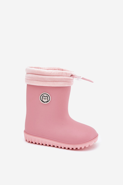 Kinder Gummistiefel mit Isolierung rosa Odirisse