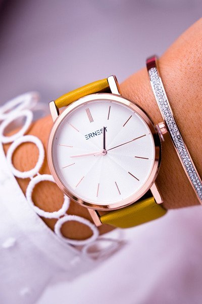 Montre Femme Ernest Moutarde Cedis