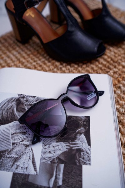 Lunettes de soleil Prius PR-V41 noir mat