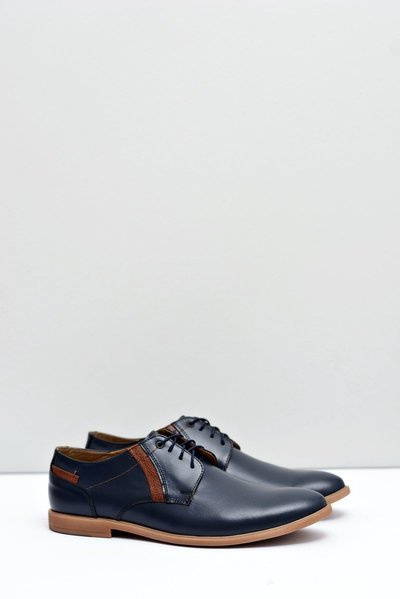 Herren Brogues Bednarek Leder Marineblau Millo