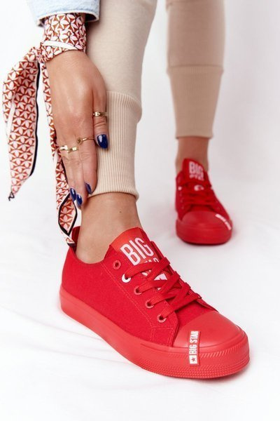 BIG STAR Damen Turnschuhe HH274677 Rot