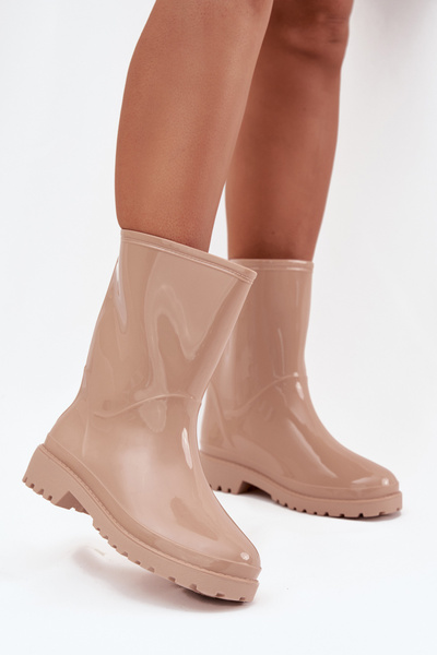 Beige Damen Gummistiefel Elvara