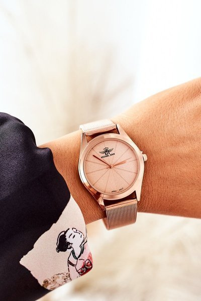 Watch On Mesh karkötő Michael John Rose Gold