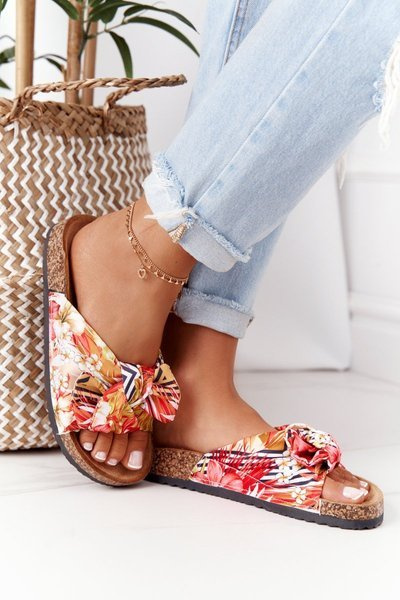 Flip-Flops On The Cork Sole Yellow Wendy