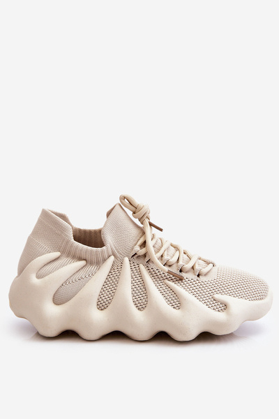 Baskets à enfiler pour femmes Beige Myles