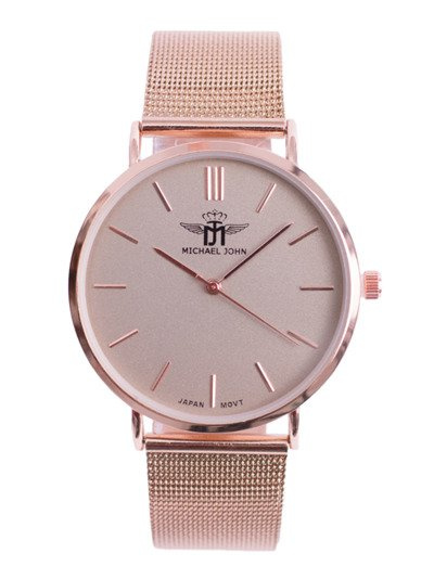 Montre Femme Michael John Florence Cadran Doré 40mm