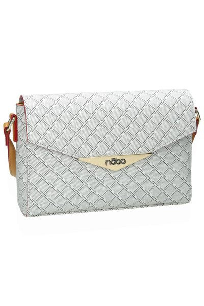 Weiße Damenhandtasche Brief Tasche NBAG-F2300-C000