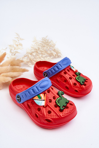 Leichte Crocs-Sandalen aus Schaumstoff für Kinder Rot Sweets