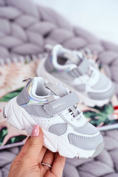 Chaussures de sport pour enfants gris ABCKIDS B011104349