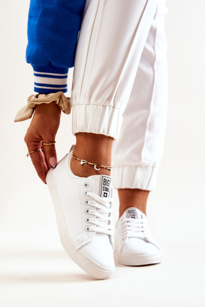 Chaussures de Tennis en cuir Big Star JJ274311 Blanc