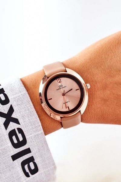 Watch On A Leather Strap Giorgio&Dario Camel