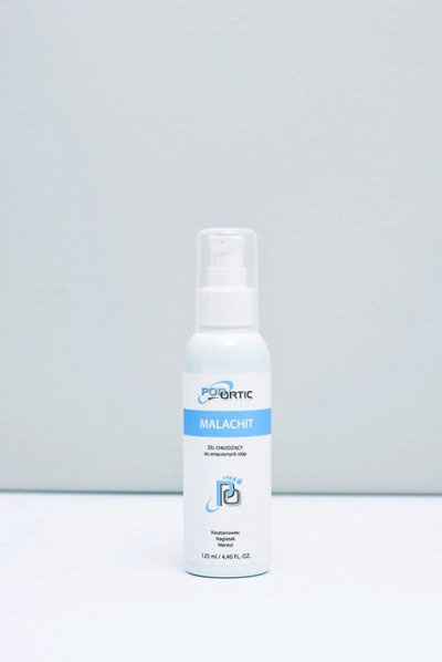 Gel de răcire malachit pentru picioare obosite