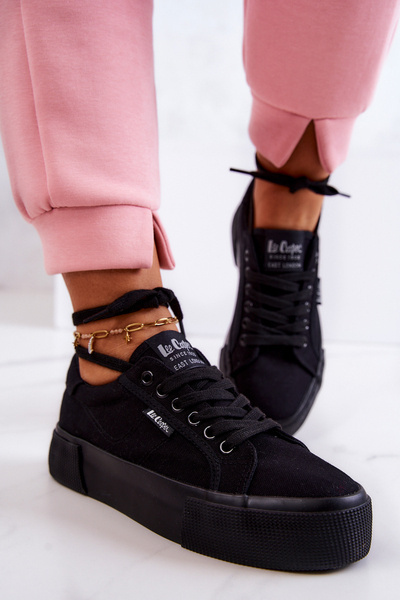 Baskets sur plateforme Lee Cooper LCW-22-31-0885L noir