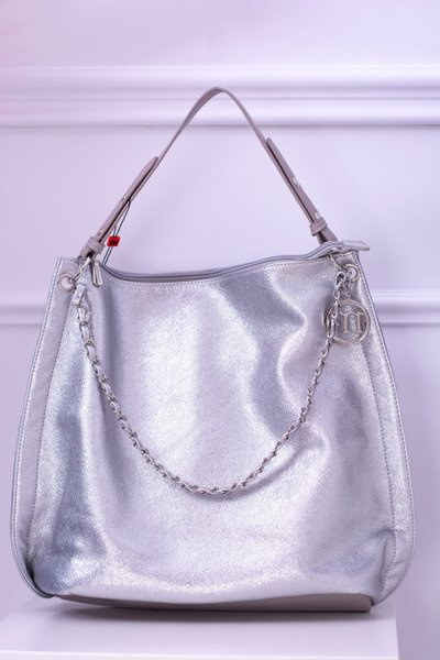 Monnari Silver Shopper Bag BAGA750