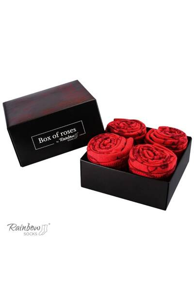 Regenbogen-Socken Ewige Rosen 2 Paar