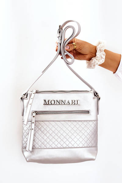 Geantă de mesagerie Monnari A360-022 Silver