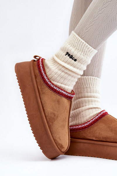 Papucs vastag talpon barna Eco Suede Sylva színben