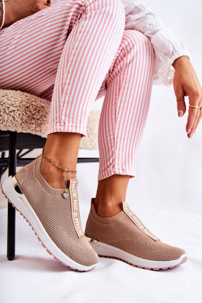 Chaussures de Sport Femme Beige Ardenza