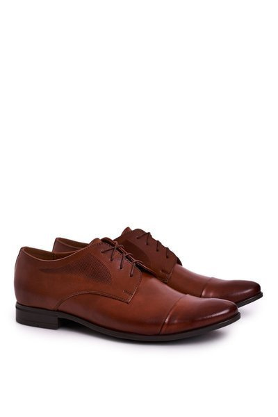 Herren Bednarek Lederschuhe 805 Braun