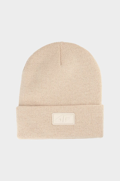 Gyermek téli sapka 4F 4FJWAW24ACAPU446-83S Bézs