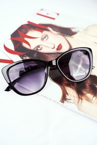 Moteriški akiniai nuo saulės Prius PR-V32 Black Gradient