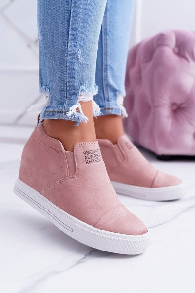 Snekers Damen Sneakers Lu Boo Slip-on Rosa Kaori