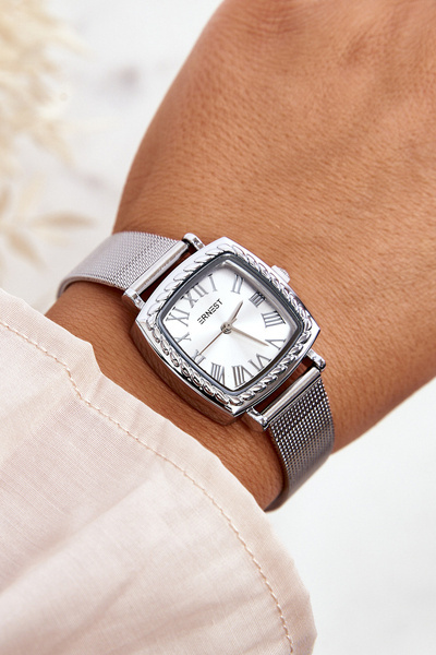 Damenarmbanduhr Ernest E97337 Silber