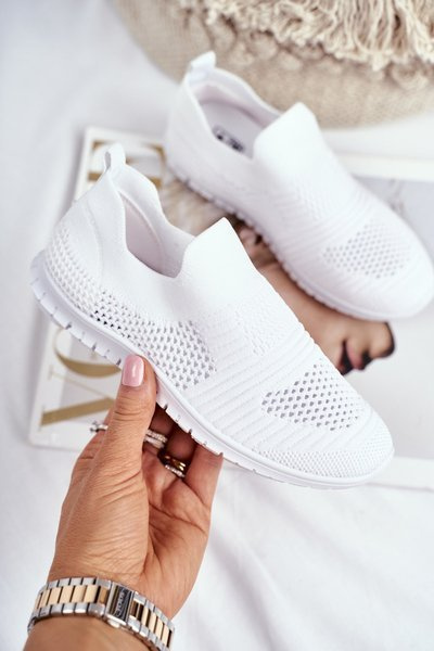 Chaussures Slip-On Sport Enfant Blanc Bobi
