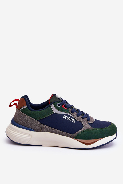 Chaussures de sport pour hommes en mousse à mémoire de forme Big Star LL174237 multicolore