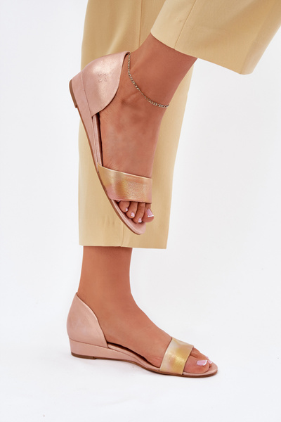 Leder Sandalen Maciejka 01971-72 roségold