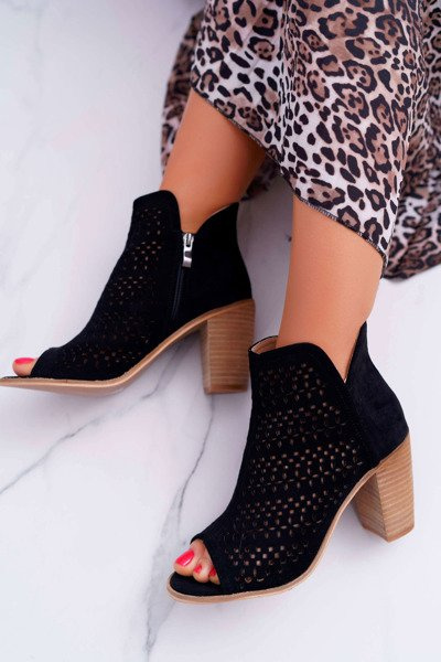 Cizme de stiletto pentru femei Spring Black Matty2
