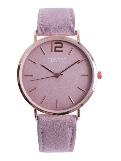 Montre Femme Ernest Manon Daim Violet Or