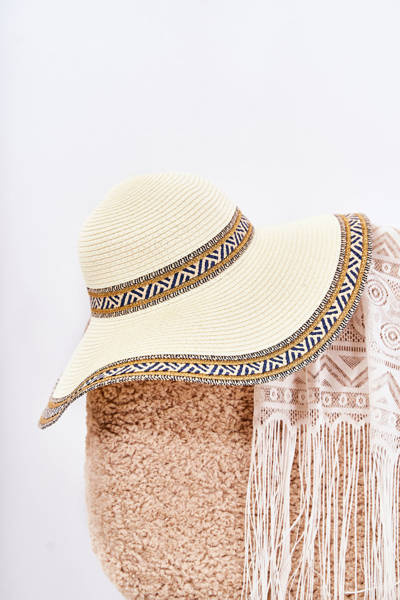 Damen Sommerhut Beige Sabrina