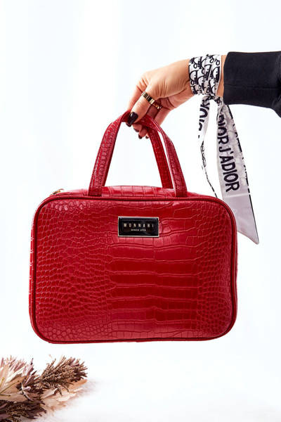 Grande trousse de maquillage Monnari CSM0080-005 Rouge