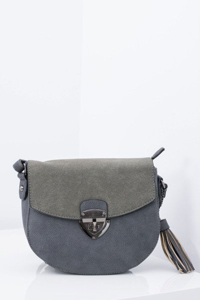 Damen Handtasche Brief Tasche Grau