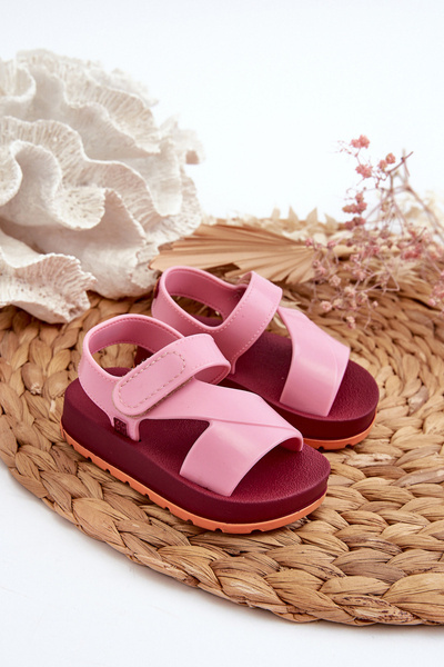 Sandales Enfant avec Velcro ZAXY LL385001 Rose