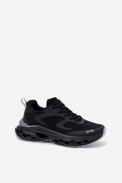 Chaussures de Sport Pour Hommes Sur Plateforme Big Star RR174022 Hi-Poly System Noires