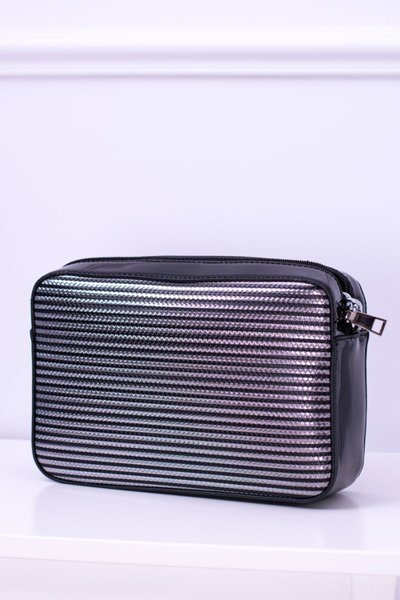 Sac à Main Laqué Noir Femme Pas Peur