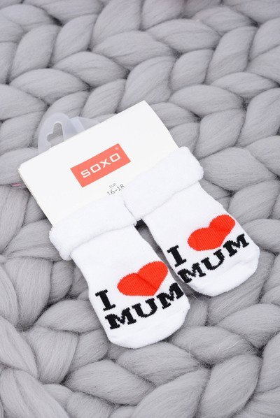 Socken für Kleinkinder I love Mum Soxo