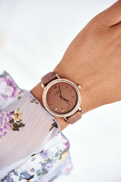 Montre Femme Giorgio & Dario Marron Clair Ortodox