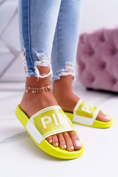 Vrita Gelb Damen Flip Flops