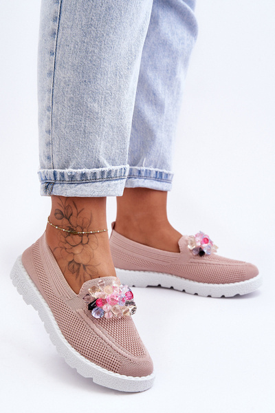 Baskets de tennis à enfiler pour femme avec décoration Rose Taylor