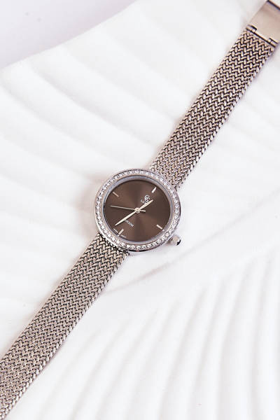 Women's Watch GG Luxe Silver cu cadran de argint