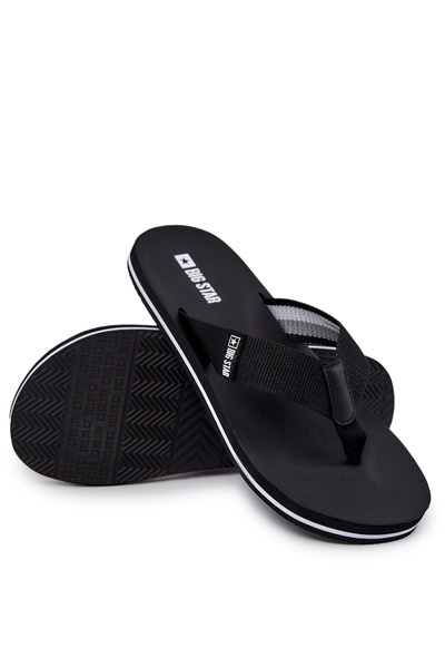 Tongs homme Big Star JJ174519 Noir
