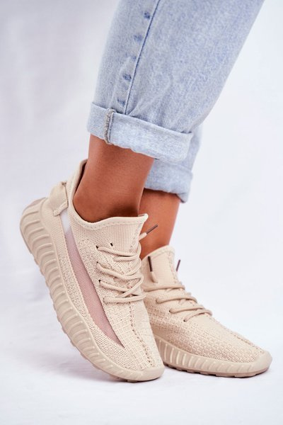 Women's Sport Shoes Breathable Beige Lumiere