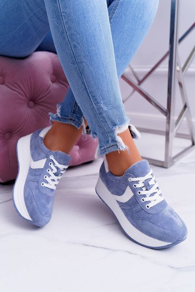 Sporty Women's Blue Shoes SportFreak